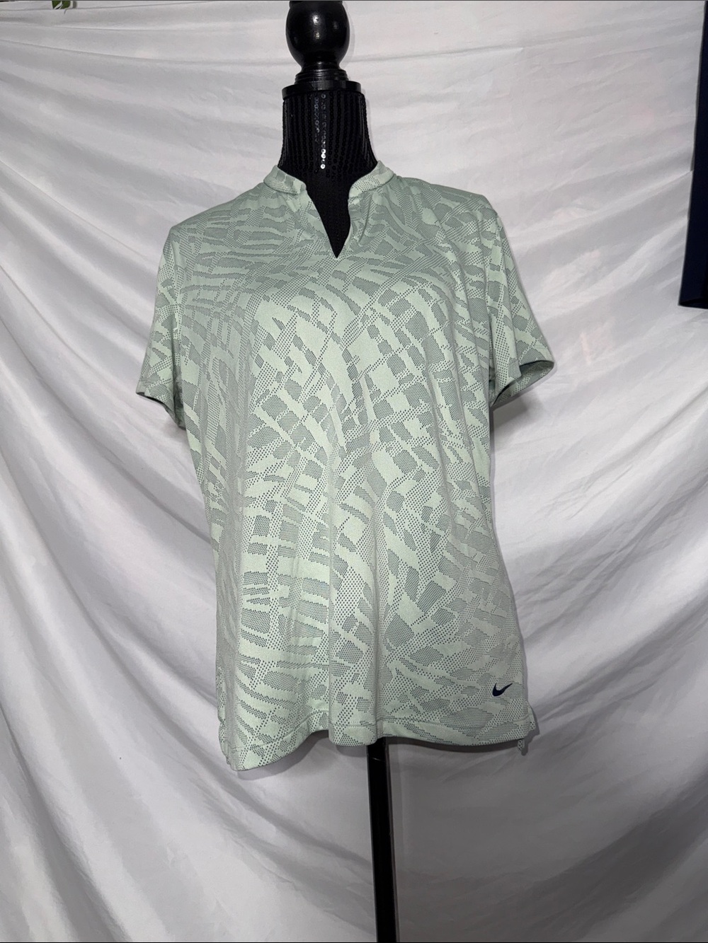 Nike Light Mint Short-Sleeve Performance Tee